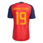 LAMINE YAMAL #19 Spain Home Match Jersey Player Version 2025/26 - minejerseys