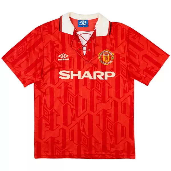 Retro Manchester United Home Jersey 1992/94 - minejerseys