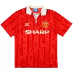 Retro Manchester United Home Jersey 1992/94 - minejerseys