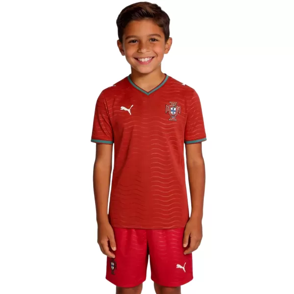 Kids Portugal Home Jersey Kit World Cup 2026 - minejerseys