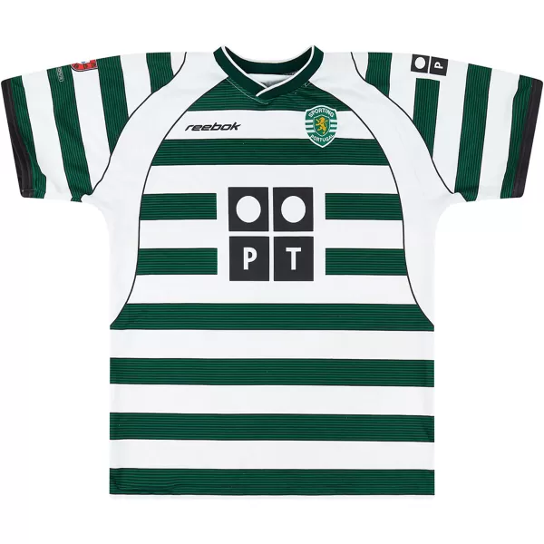 Retro Sporting Lisbon Home Jersey 2002/03 - minejerseys