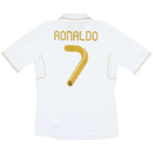 Ronaldo #7 Retro Real Madrid Home Jersey 2011/12 - minejerseys