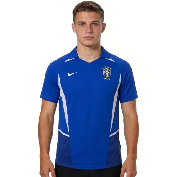 Retro Brazil Away Jersey World Cup 2002 - minejerseys