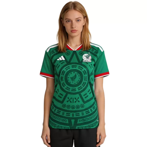 Women's Mexico Home Jersey World Cup 2026 - minejerseys