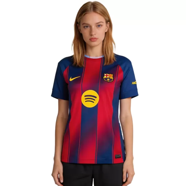 Women's Barcelona Home Jersey 2025/26 - minejerseys