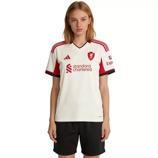 Women's Liverpool Away Jersey 2025/26 - minejerseys