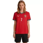 Ronaldo #7 Women's Portugal Home Jersey World Cup 2026 - minejerseys