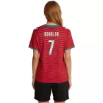 Ronaldo #7 Women's Portugal Home Jersey World Cup 2026 - minejerseys