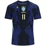 Raphinha #11 Brazil Away Match Jersey Player Version World Cup 2026 - minejerseys