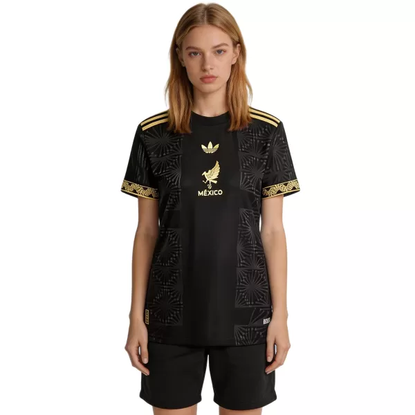 Women's Mexico Gold Jersey 2025 - minejerseys