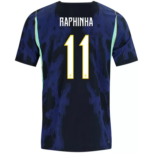 Raphinha #11 Brazil Away Match Jersey Player Version World Cup 2026 - minejerseys