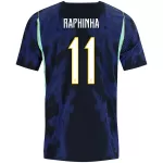 Raphinha #11 Brazil Away Match Jersey Player Version World Cup 2026 - minejerseys