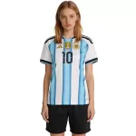 Messi #10 Women's Argentina Home Jersey World Cup 2026 - minejerseys