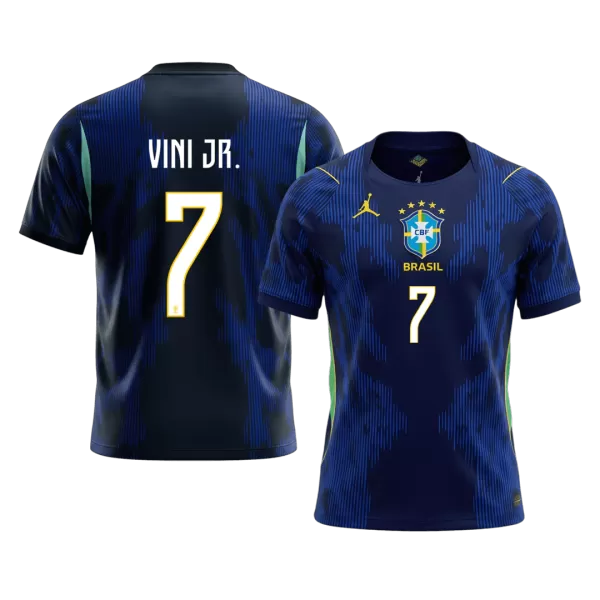 VINI JR. #7 Brazil Away Jersey 2025/26 - minejerseys