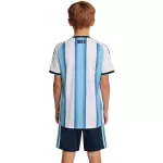 Kids Argentina Home Jersey Kit World Cup 2026 - minejerseys