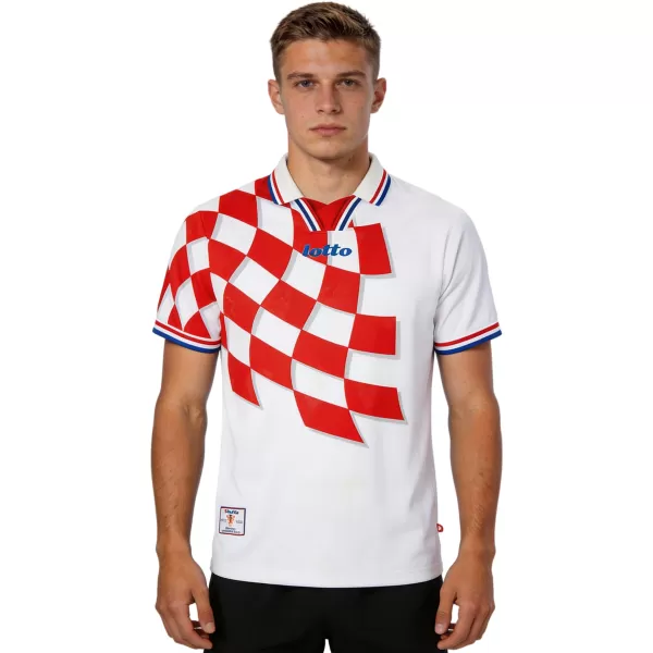 Retro Croatia Home Jersey World Cup 1998 - minejerseys