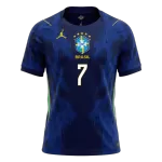 VINI JR. #7 Brazil Away Jersey 2025/26 - minejerseys