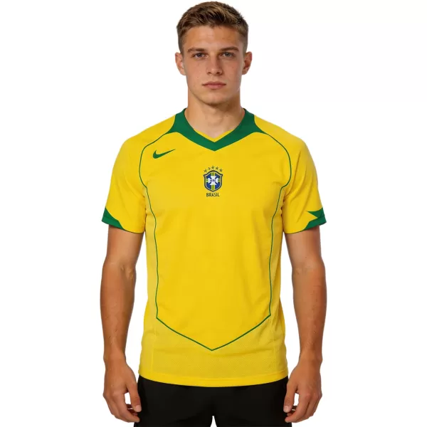 Retro Brazil Home Jersey 2004 - minejerseys