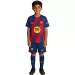 Kids Barcelona Home Jersey Full Kit 2025/26 - minejerseys