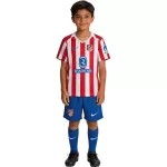 Kids Atletico Madrid Home Jersey Full Kit 2025/26 - minejerseys