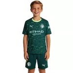 Kids Manchester City EA Sport Fourth Jersey Kit 2025/26 - minejerseys