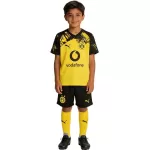 Kids Borussia Dortmund Home Jersey Full Kit 2025/26 - minejerseys