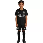 Kids Manchester City Away Jersey Full Kit 2025/26 - minejerseys