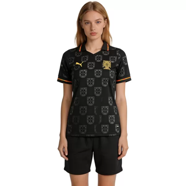 Women's Portugal 'Black Panther' Special Edition Jersey World Cup 2026 - minejerseys