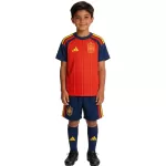 Kids Spain Home Jersey Full Kit World Cup 2026 - minejerseys