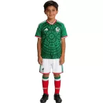 Kids Mexico Home Jersey Full Kit World Cup 2026 - minejerseys
