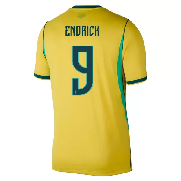 Endrick #9 Brazil Home Jersey World Cup 2026 - minejerseys