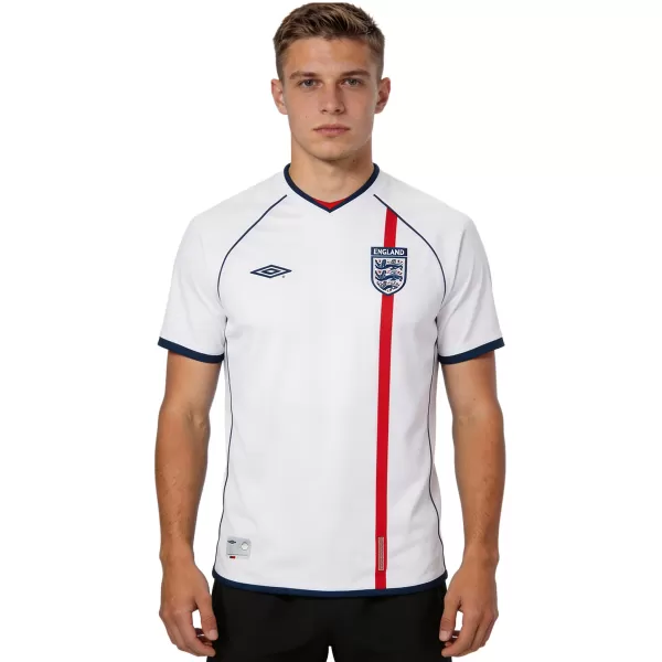 Retro England Home Jersey World Cup 2002 - minejerseys