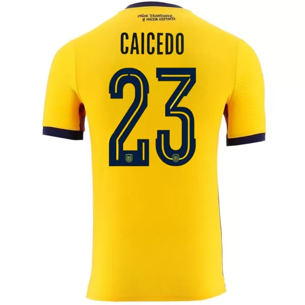 Caicedo #23 Ecuador Home Jersey World Cup 2026 - minejerseys