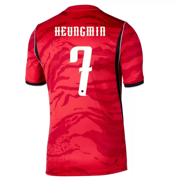 HEUNGMIN #7 South Korea Home Jersey World Cup 2026 - minejerseys