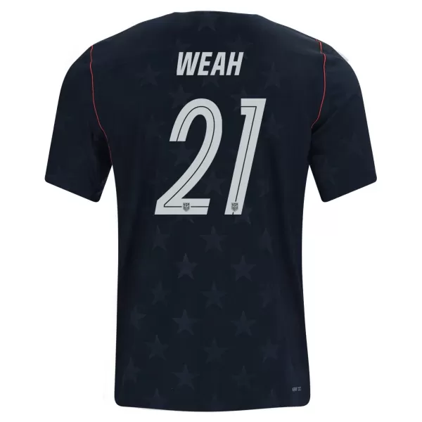 Weah #21 USMNT Away Jersey World Cup 2026 - minejerseys