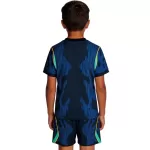 Kids Brazil Away Jersey Kit World Cup 2026 - minejerseys