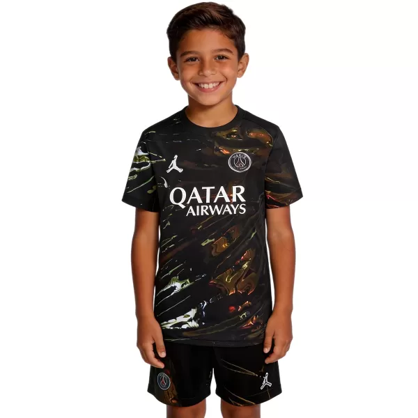 Kids PSG Fifth Night Edition Jersey Kit 2025/26 - minejerseys