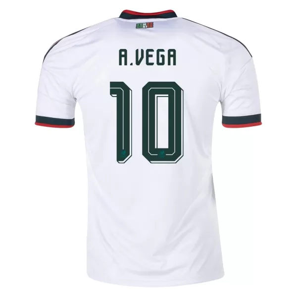 A.VEGA #10 Mexico Away Jersey World Cup 2026 - minejerseys