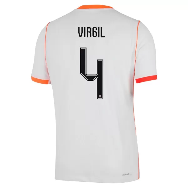 VIRGIL #4 Netherlands Away Match Jersey Player Version World Cup 2026 - minejerseys