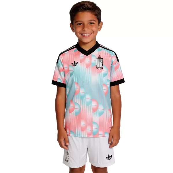 Kids Belgium Away Jersey Kit World Cup 2026 - minejerseys