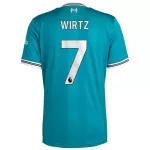 Wirtz #7 Liverpool Third Away Jersey 2025/26 - minejerseys