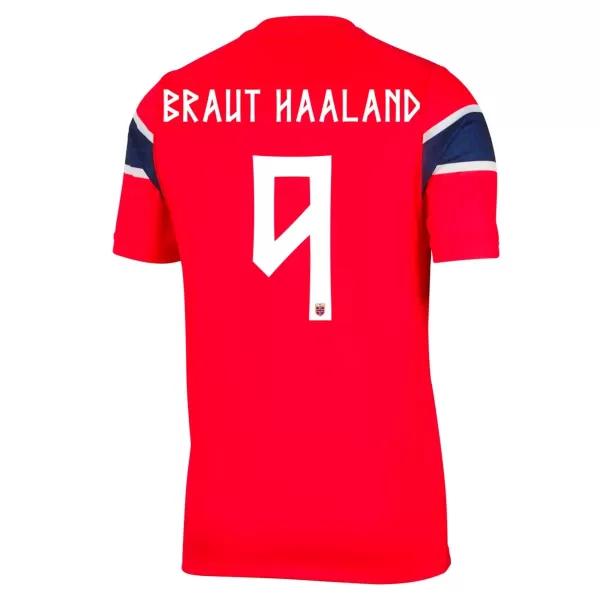 BRAUT HAALAND #9 Norway Home Jersey World Cup 2026 - minejerseys