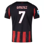 Gimenez #7 AC Milan Home Jersey 2025/26 - [Super Replica] - minejerseys