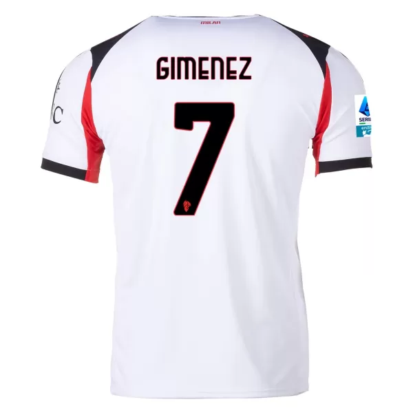 Gimenez #7 AC Milan Away Jersey 2025/26 - minejerseys