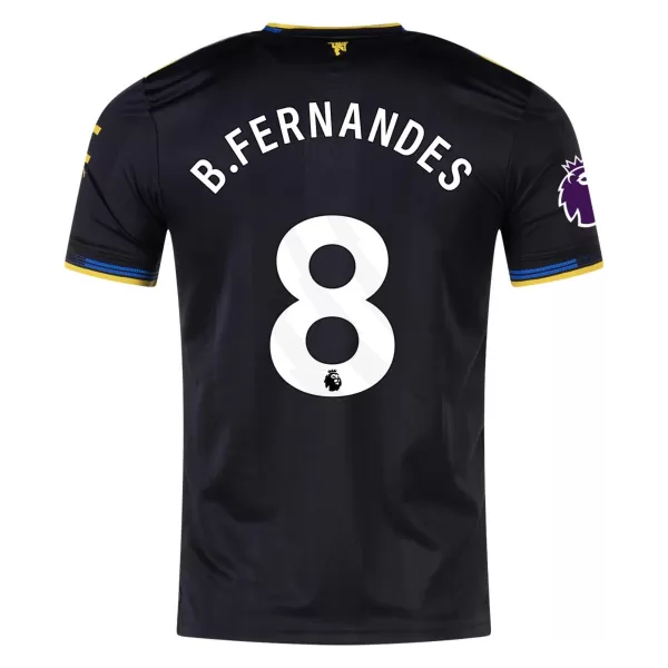B.FERNANDES #8 Manchester United Third Match Jersey Player Version 2025/26 - minejerseys