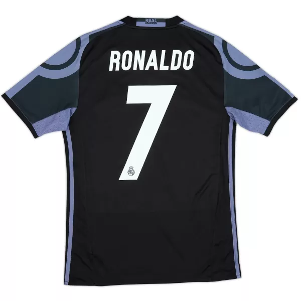Ronaldo #7 Retro Real Madrid Third Jersey 2016/17 - minejerseys