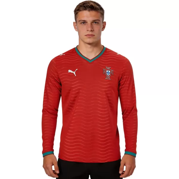 Portugal Home Match Long Sleeve Jersey Player Version World Cup 2026 - minejerseys