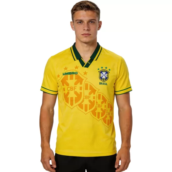 Retro Brazil Home Jersey World Cup 1994 - minejerseys