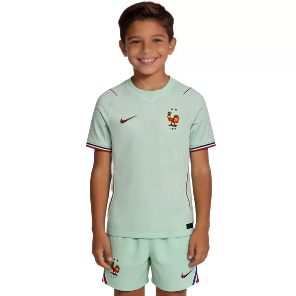 Kids France Away Kit World Cup 2026 - minejerseys