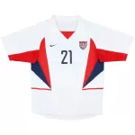 Donovan #21 Retro USA Home Jersey World Cup 2002 - minejerseys